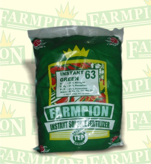 Pupuk Farmpion Instant Green 21-21-21 + TE
